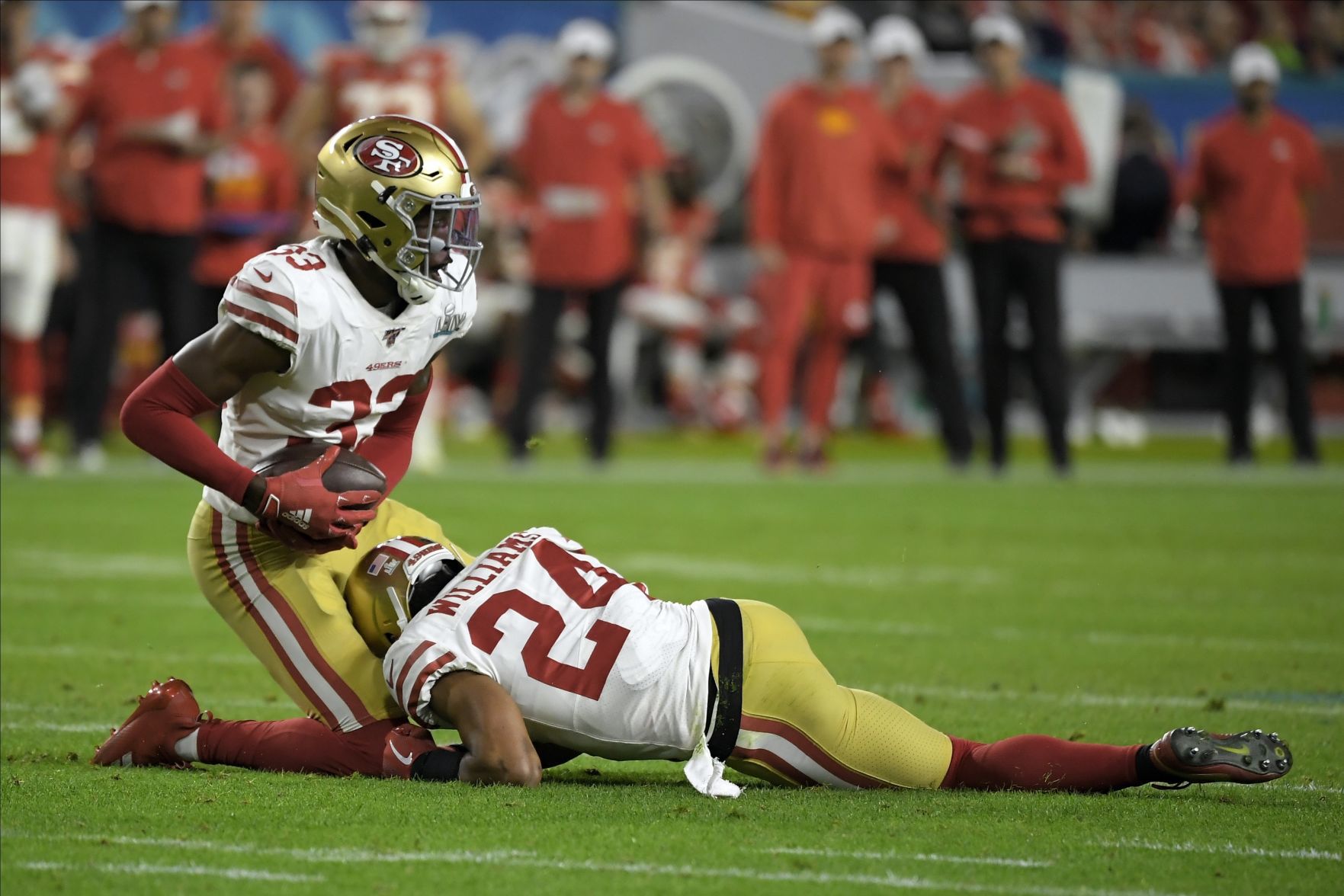 49ers Chiefs Super Bowl Football